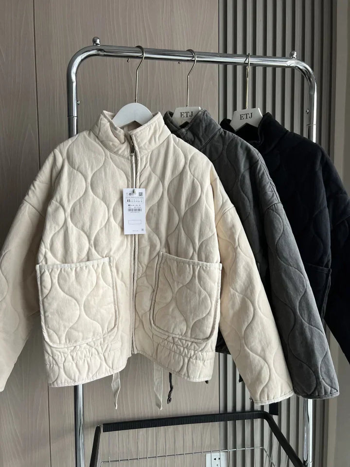 Drune | Taschen-Detail Alltagsjacke