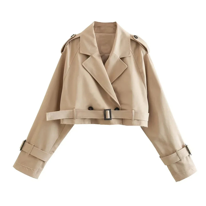 Drune | Gekürzter Trenchcoat