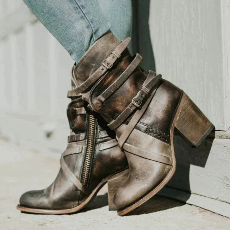 Drune | Frauen Retro Stiefel