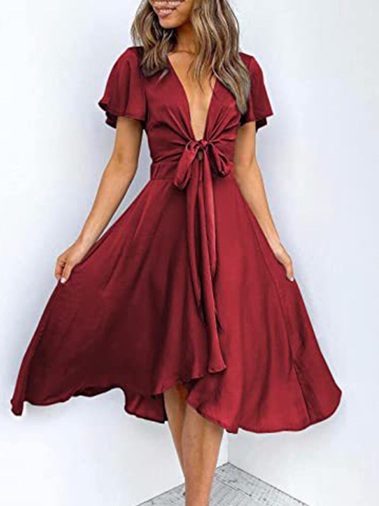 Drune | Melany Deluxe Kleid im luxuriösen Design