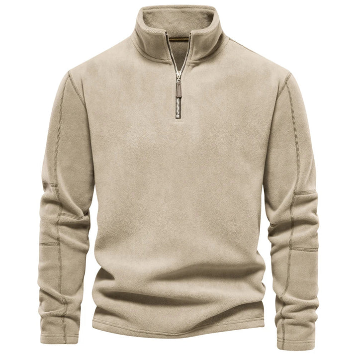 Drune | Weiches Fleece Sweatshirt mit Reißverschluss Warm und Komfortabel Ideal Für Kaltes Wetter