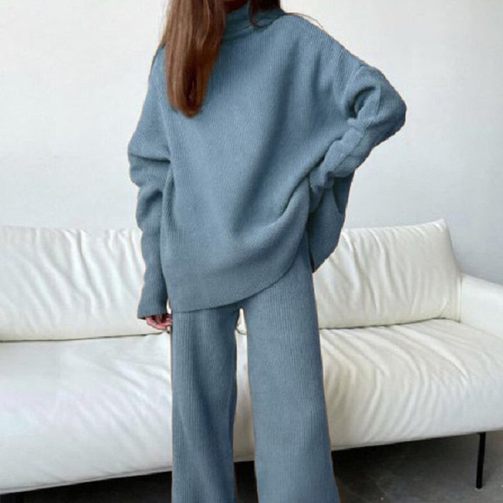 Drune | teilige gestrickte Loungewear-Set - stilvolle Damen-Hausmode