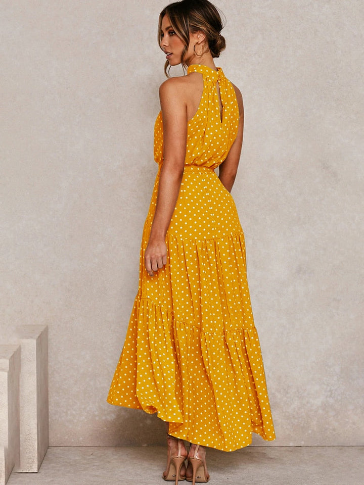 Drune | Polka Neckholder Kleid
