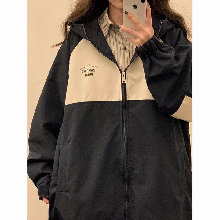 Drune | Wasserdichte Two-Tone Jacke für Damen
