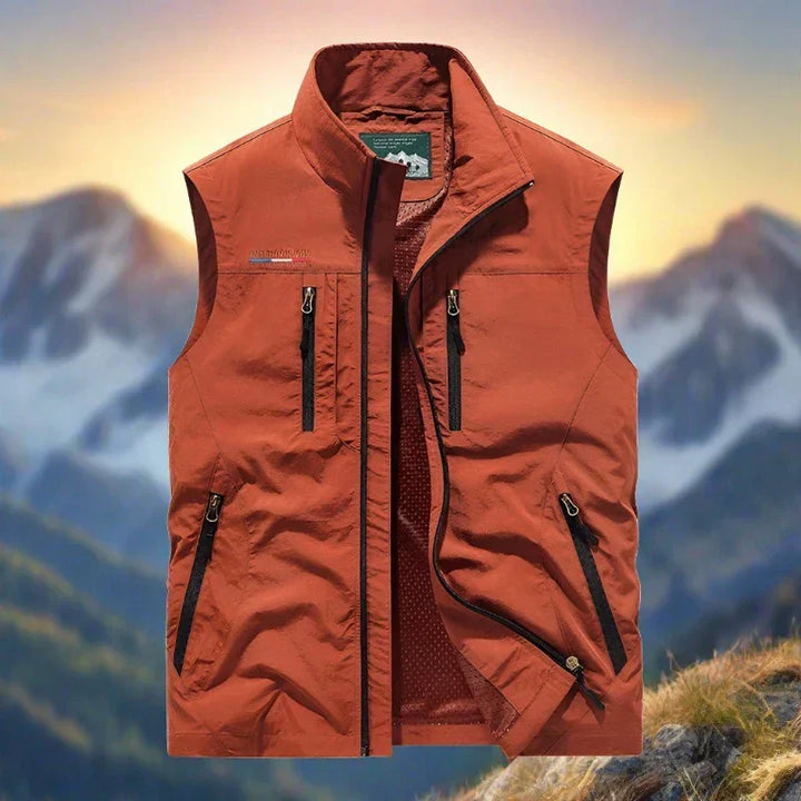 Drune | Lässiges Multifunktionales Outdoor Westen für Männer