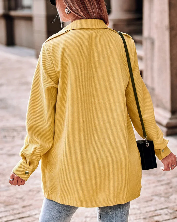 Drune | Warme Damen Cordjacke