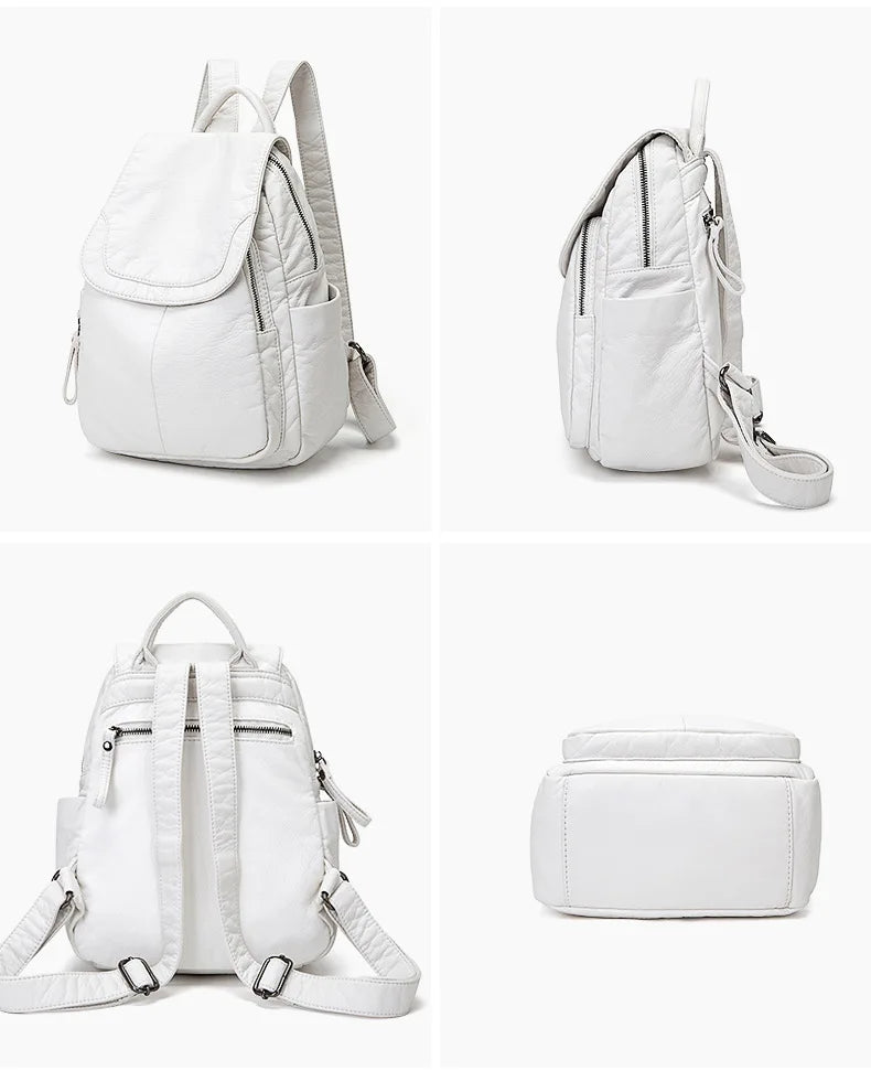 Drune | Rucksack Gewaschenes Leder