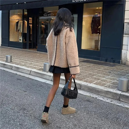 Drune | Teddyjacke mit Weichem Stoff