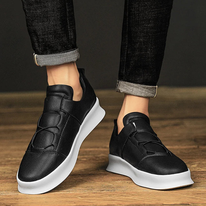 Drune | Moderne Leder-Sneaker mit niedrigem Schaft