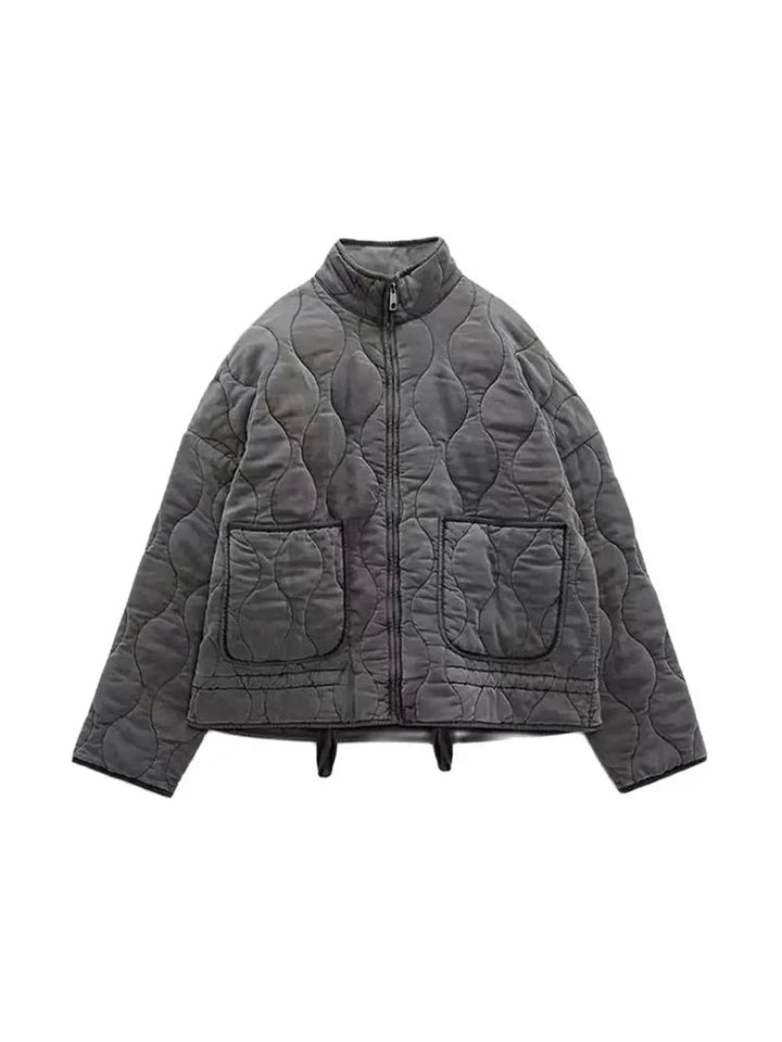 Drune | Oversized Vintage Gepolsterte Damenjacke