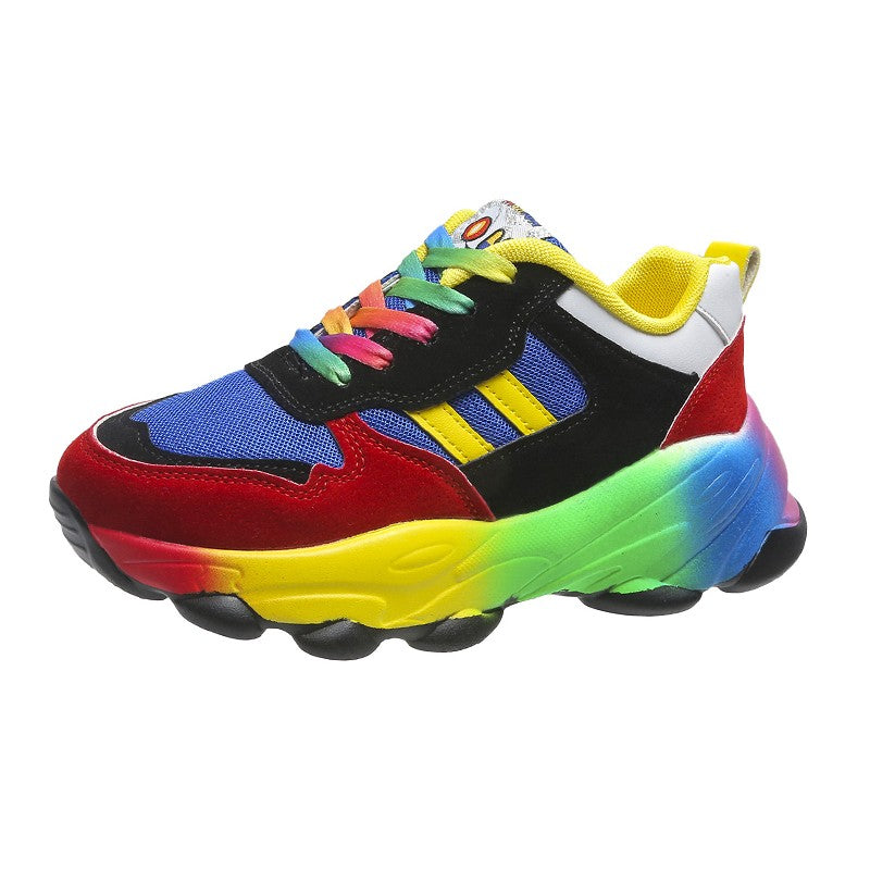 Stilvolle bunte orthopädische Sneakers Drune