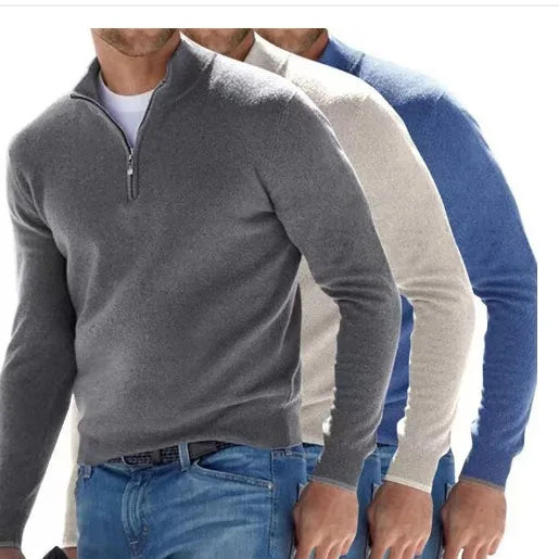 Drune | Herren Woll Pyjama Mit V-Ausschnitt Und Langen Ärmeln