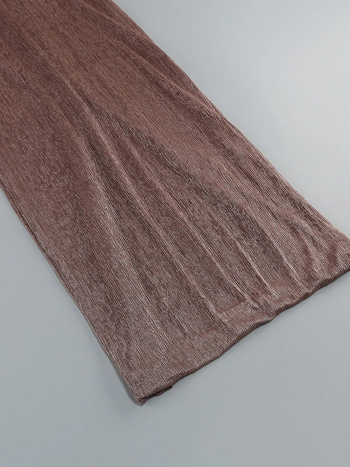 Drune | Glitzer Rückenfrei Abend Maxi Kleid