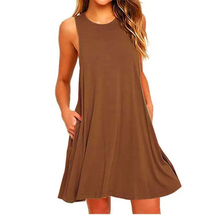 Sommer Casual Swing Damen Kleid