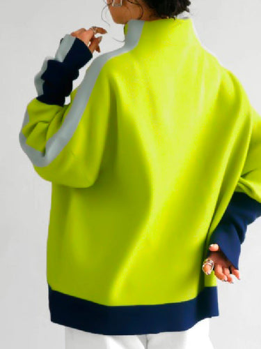 Drune | Langärmliger Rollkragen-Hoodie