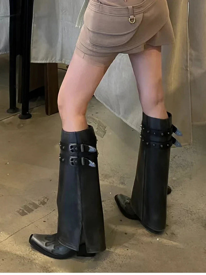 Drune | Lange Stiefel