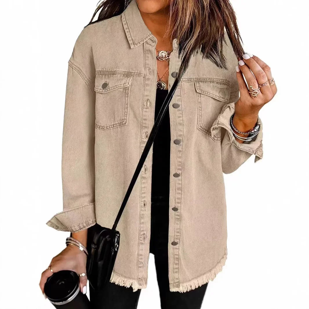 Drune | Denim Hemdjacke