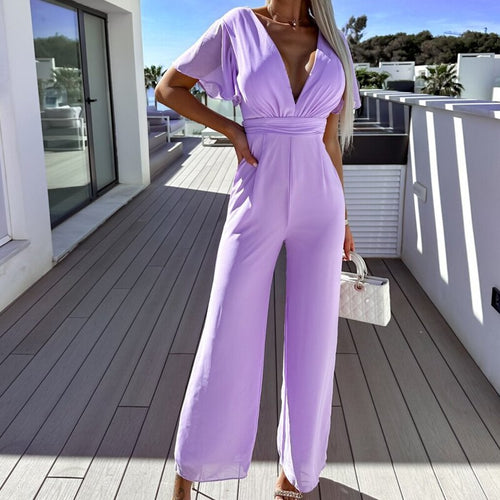 Drune | Stylischer Overall mit weiten Beinen