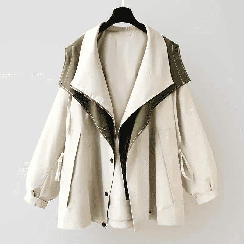 Drune | Modischer zweifarbiger Windbreaker