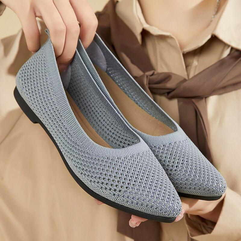 Drune - graue orthopädische ballerinas