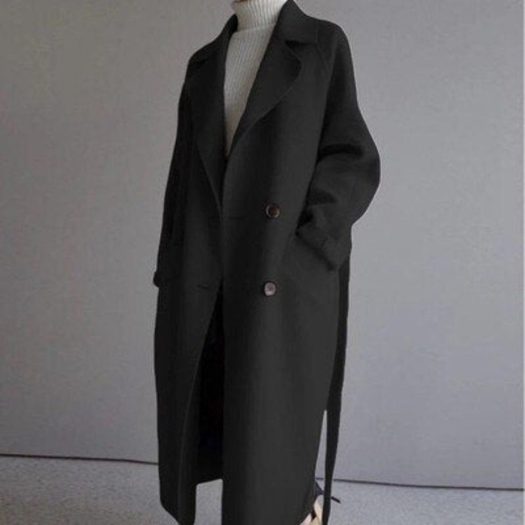 Drune | Trenchcoat Klassischer Maßschnitt Ideal für Herbst/Winter