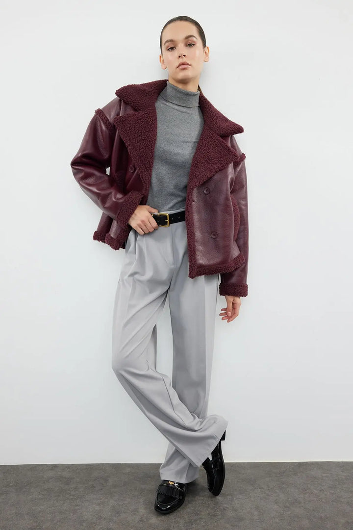 Drune | Jacke aus Kunstleder