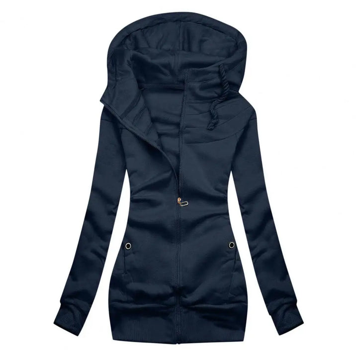 Drune | Lässiger Slim Fit Sweatshirt mit Kapuzenpullover