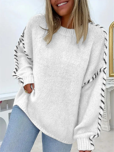 Drune | Warmes Lässiges Jersey für Herbst Winter