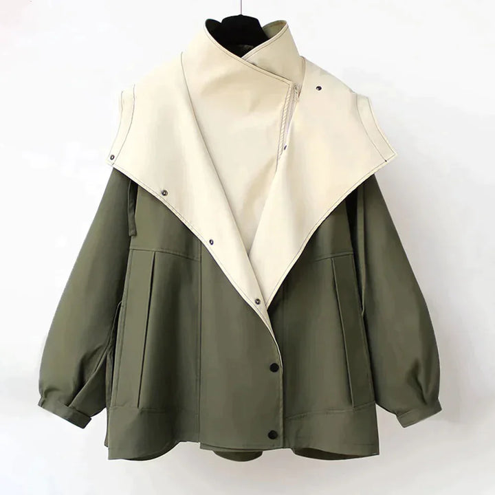 Drune - Mittellange Lockere Damenjacke