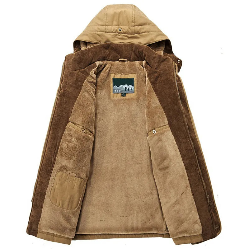 Drune | Stylische Winterjacke mit Kapuze