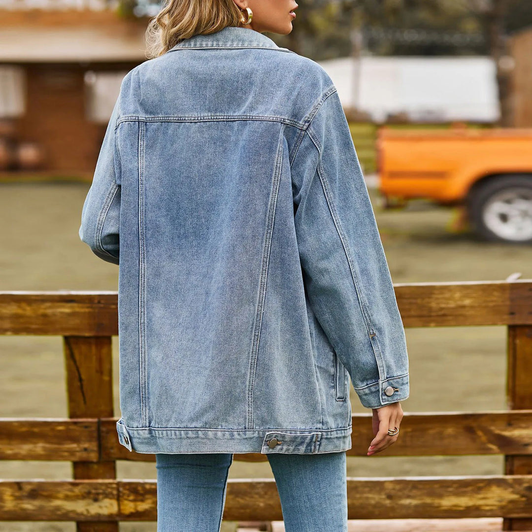 Drune | Klassisch Elegante Jeansjacke