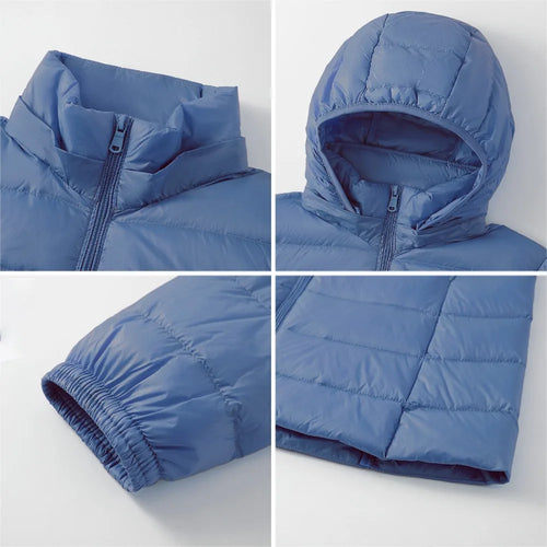 Drune | Winter Daunen Jacke - Mit Kapuze