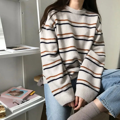 Drune | Strickpullover mit Rundhalsausschnitt
