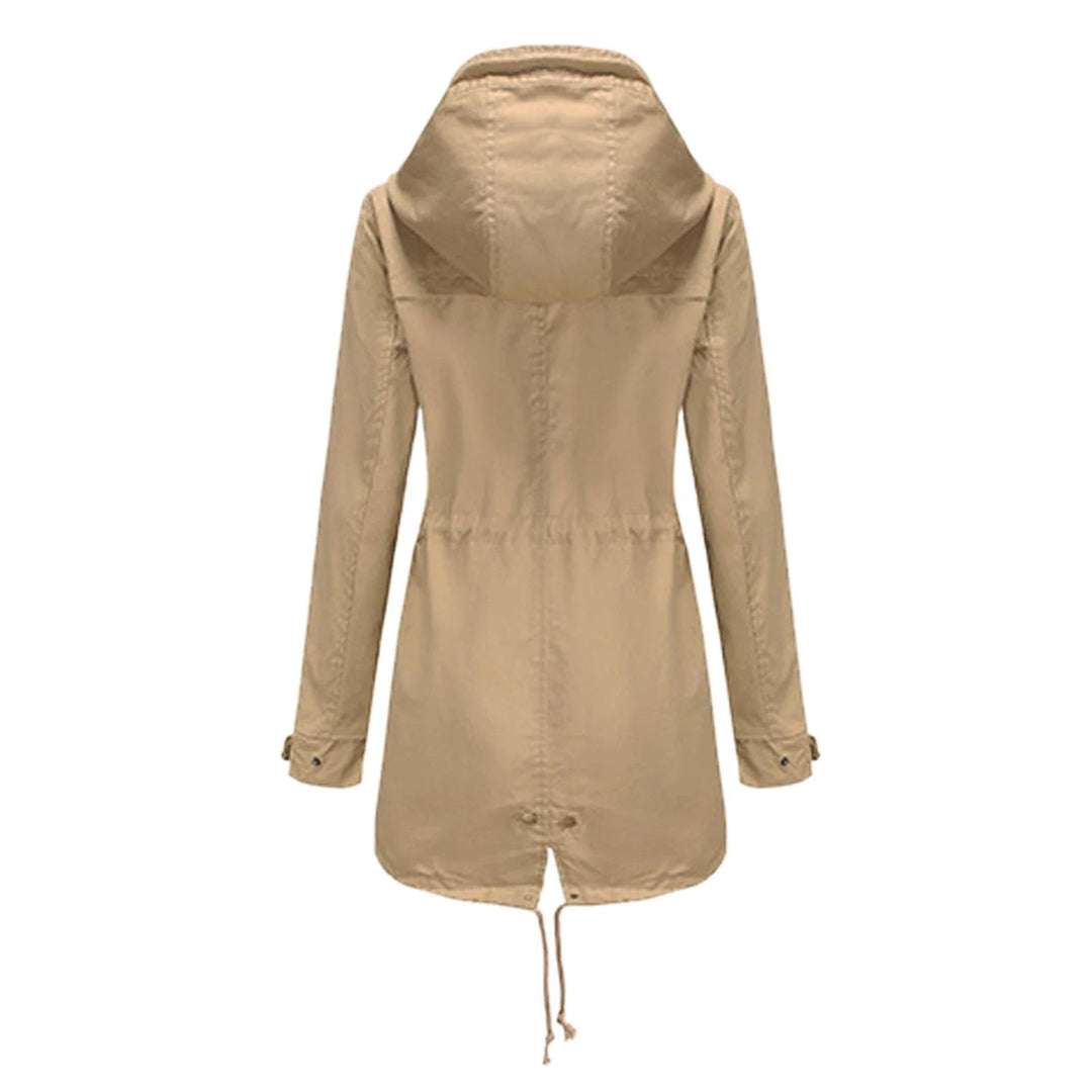 Drune Elegante Wasserdichte Outdoor Regenjacke Für Damen | Perfekt Für Outdoor-Aktivitäten
