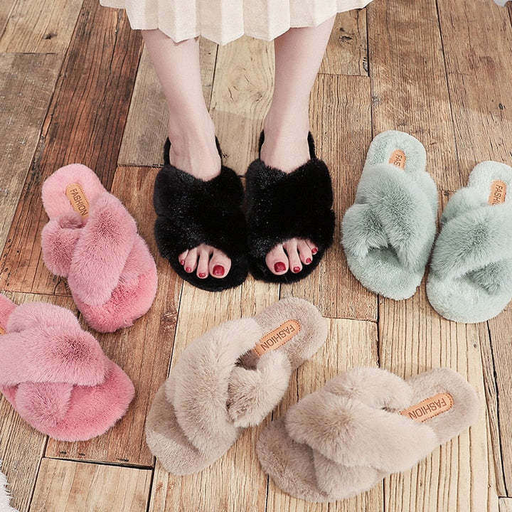 Drune | Winter-Fluffige Hausschuhe Mit Gemütlicher Wärme Für Frauen
