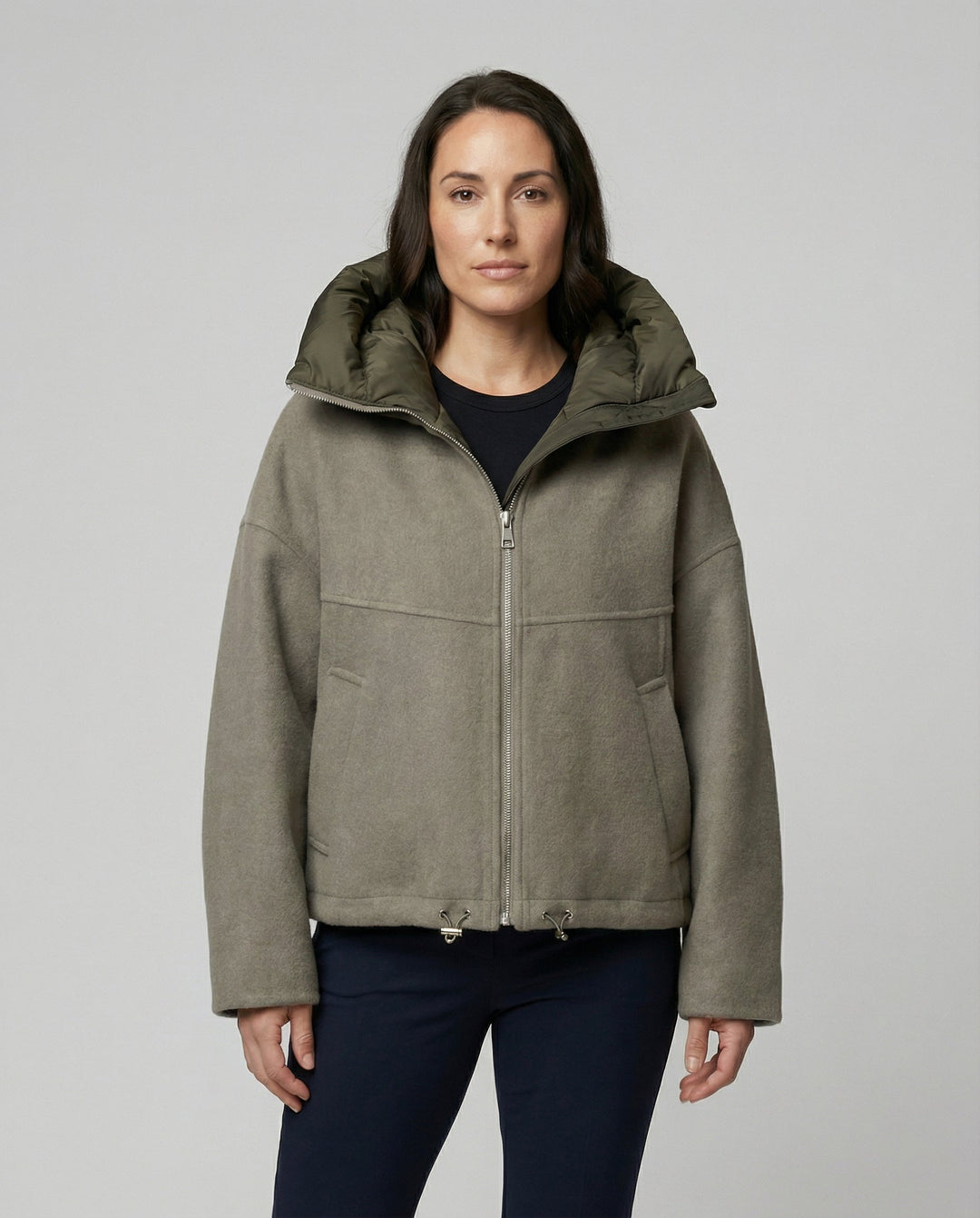 Lässige Kapuzenjacke Damen | Heidi-Mode