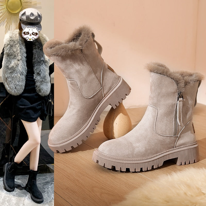 Drune - Knöchel-Schneestiefel