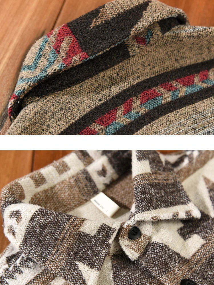 Drune - Vintage Langärmelige Jacke für Herren