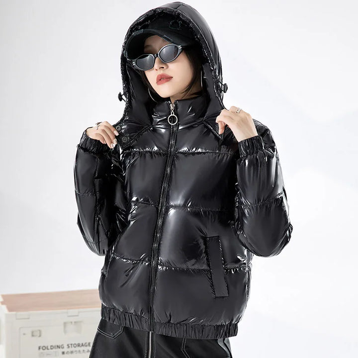 Drune | Leichte Winterjacke mit Kapuze für Frauen