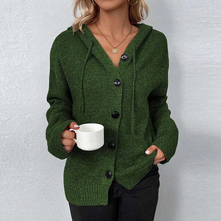 Drune | Strickjacke mit Kapuze