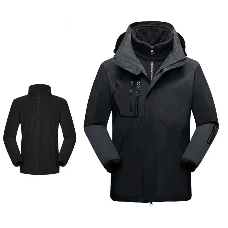 Drune | 3-in-1 Skijacke für Männer und Frauen