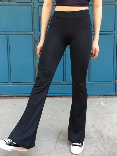Drune | Neue Yoga-Hosen Sexige Leggings Schwarze Weiße Gestreifte Bedruckte Lockerweite Damen Streetwear Elastische Elegante Hosen