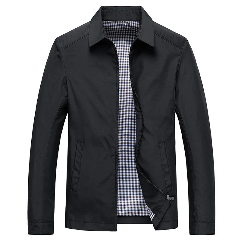 Drune | Herren Zip-Up Freizeitjacke - Langarm