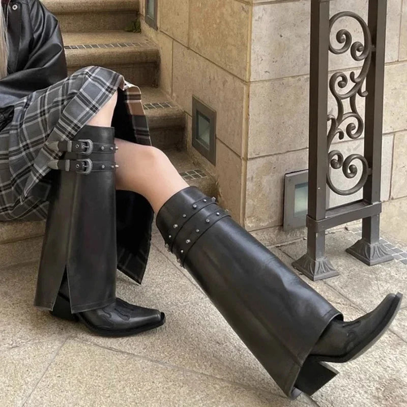 Drune | Lange Stiefel