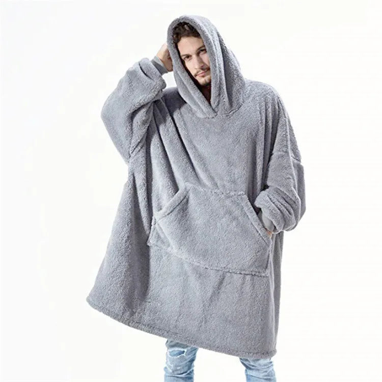 Drune | Winter Hoodie Damen Fleece Decke