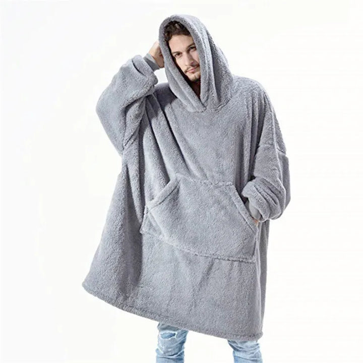 Drune | Winter Hoodie Damen Fleece Decke