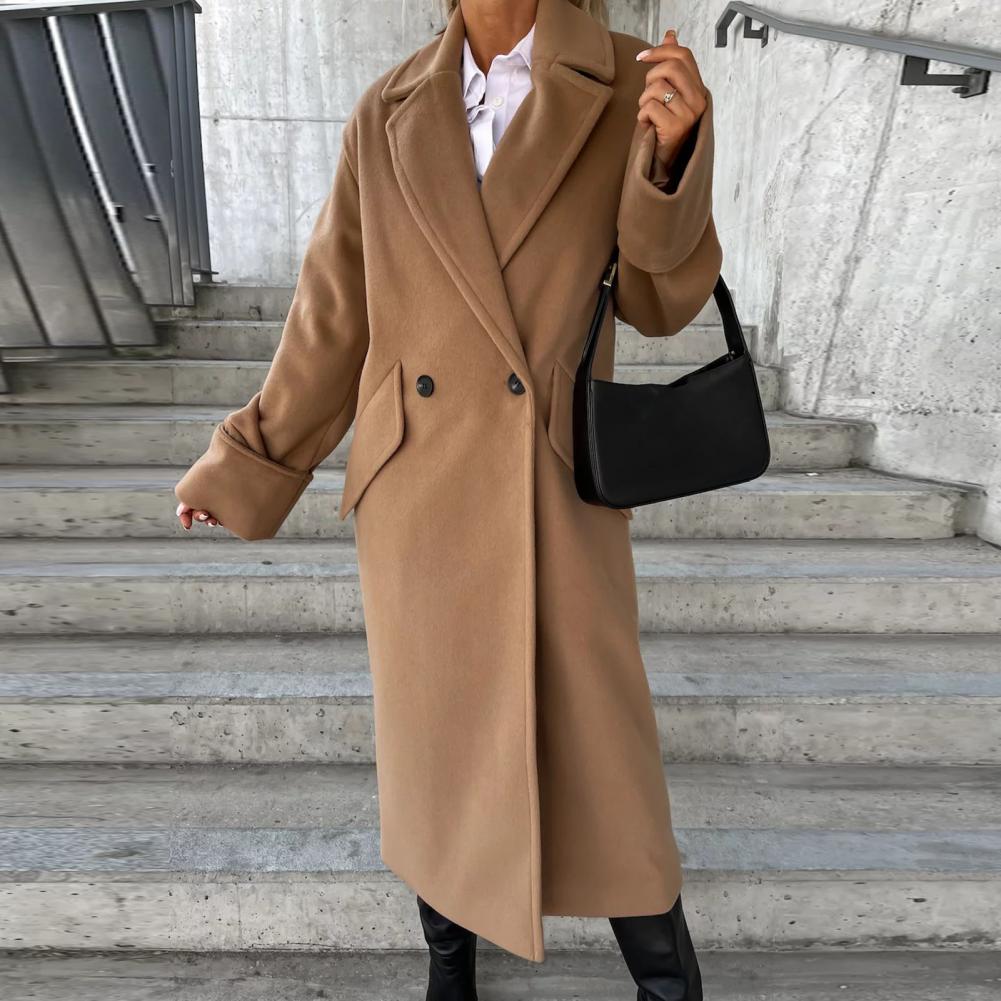Drune | Eleganter Langer Trenchcoat