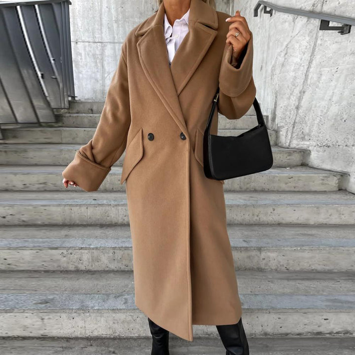 Drune | Eleganter Langer Trenchcoat