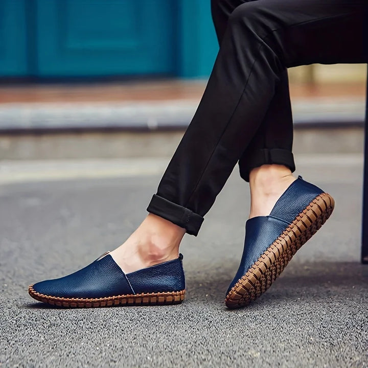 Drune Elegante Herren Leder Loafer - Klassisch & Bequem
