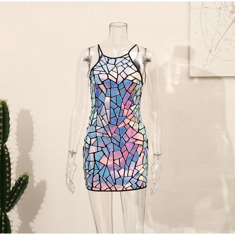 Drune | Steh einfach da und starre Minikleid